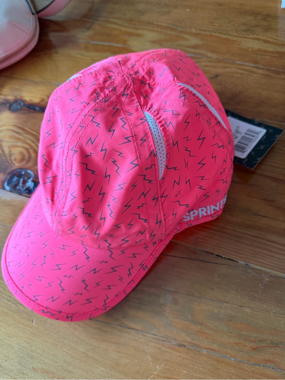 NWT Spritz Women’s Neon Pink Lightning Baseball Cap